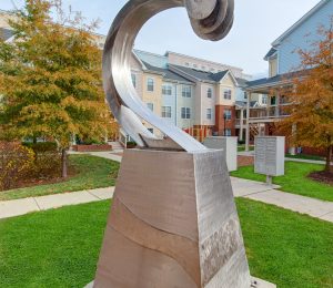 Savannah Heights sculpture